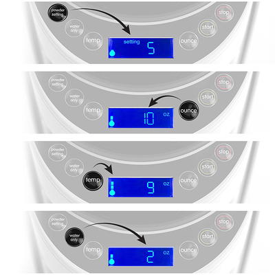 Replacement Powder Container and Lid for Formula Pro Advanced Only