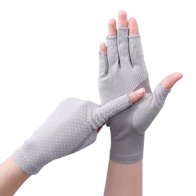 Women Uv Sun Protection Gloves Sunblock Fingerless Gloves Summer Outdoor  Gloves For Women Fishing, Driving, Cycling, Hiking, Nail Lamp