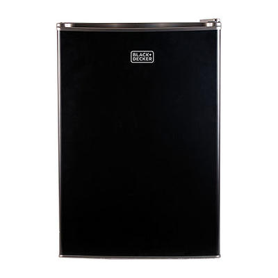 BLACK+DECKER 2.5-Cu. Ft. Compact Refrigerator - Black, One Size, Black -  Yahoo Shopping