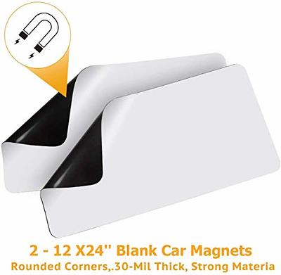 Blank Magnetic Signs, Blank Car Magnets