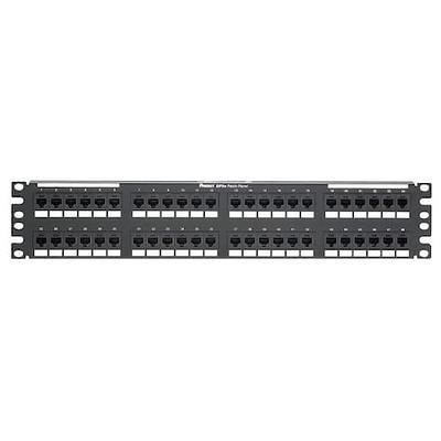 PANDUIT DP48688TGY Patch Panel,Cat 6,Rack Mt,48 Port - Yahoo Shopping