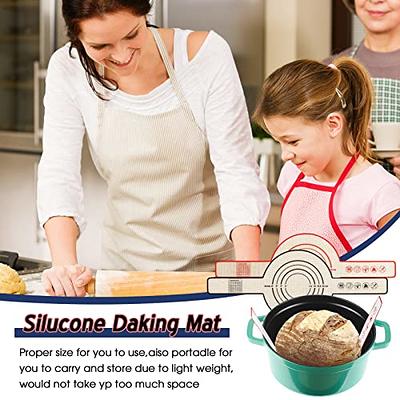 2Pcs dough rolling mat non silicone mat baking pans for oven Pizza Baking