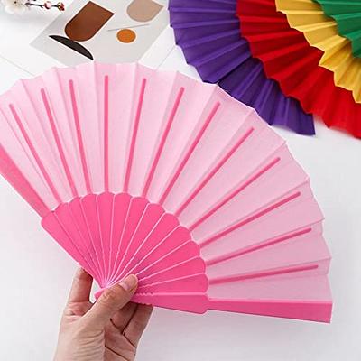 Folding Hand Fan, Chinese Oriental Dancing Fan, Decorative Blank Plastic  Fans, Multicolour Handheld Fan Party Dressing Supplies(Purple) - Yahoo  Shopping