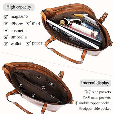 Pahajim Women Fashion Handbags Set 4pcs PU Leather Shoulder Bags Tote Bags Wallets Butterfly Chain Accessories