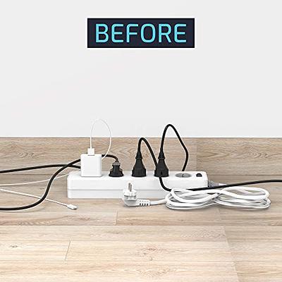 Cable Management Box Cord Organizer to Hide Power Strip Extension