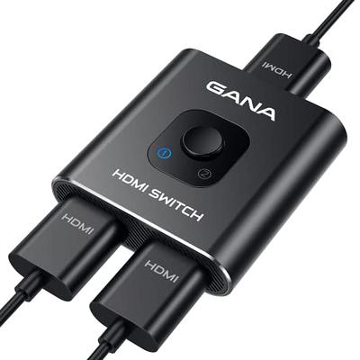 HDMI Splitter 1 in 2 Out, HDMI Switch 4K HDMI Splitter, HDMI