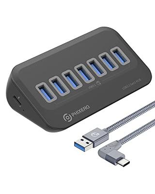 4 port USB 3.0 hub with 4.9 Feet Long Cable