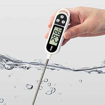 LSENLTY Instant Read Meat Thermometer, 3 in 1 Three Probes Meat  Thermometer, 2s Fast Response Grill Thermometer, Waterproof, with Backlight  