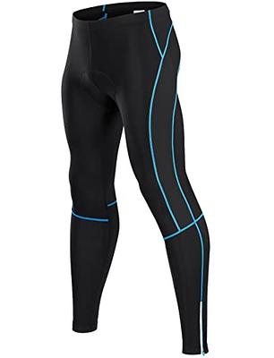 qualidyne Men's Cycling Bike Bib Tights 3D Padded Bike Pants