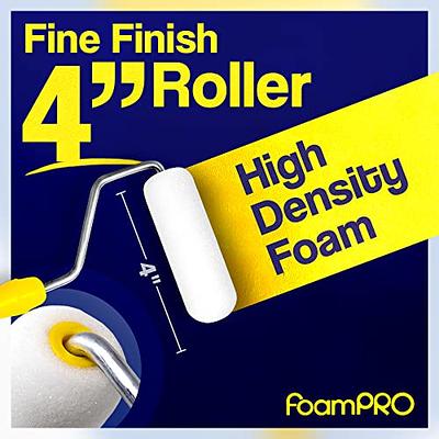 ROLLINGDOG Foam Roller Paint 8PC-High Density Foam Roller,Small Paint Roller ,Mini Roller Tray,4 inches Paint Roller for Cabinet, Furniture, Wall  Painting - Yahoo Shopping