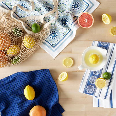 Martha Stewart Lemon Whimsy 2-pc. Kitchen Towel Set