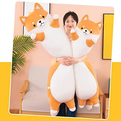 Cartoon Corgi Dog Soft Plush Throw Pillow Animal Pillow Plush Toy