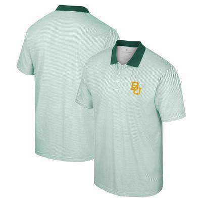 Men's Antigua White/Black Green Bay Packers Groove Polo