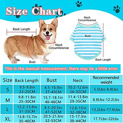  9 Pieces Small Dog Clothes Dog T-Shirt Puppy Clothes Shirts  Cute Print Pet Dog Shirt Small Dog Clothes Summer Pet Shirt Doggie Vest for Small  Dogs Pets Puppy Kitten (Medium) 