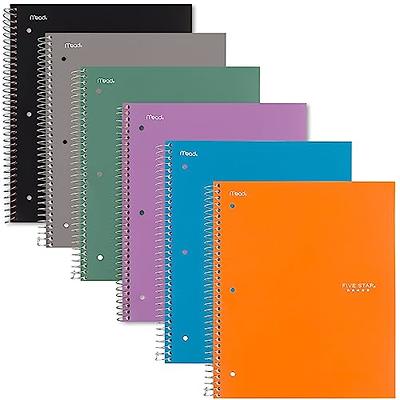 Five Star Spiral Notebook + Study App, 1 Subject, Graph Ruled Paper, Fights  Ink Bleed, Water Resistant Cover, 8-1/2 x 11, 100 Sheets, Color Will  Vary, 1 Count (06190) - Yahoo Shopping