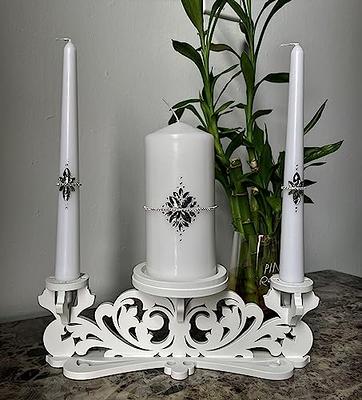 Magik Life Unity Candle Set for Wedding - Wedding Accessories for Rece