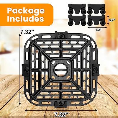 Stainless Steel Air Fryer Basket Spare Parts Accessories Crisper