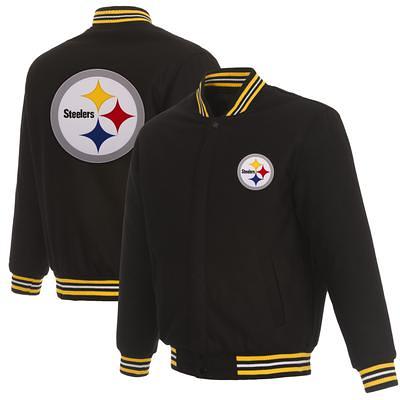 Pittsburgh Steelers Full-Zip Jacket, Pullover Jacket, Steelers Varsity  Jackets