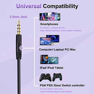 Boom mic Volume for gaming PS4 PC Xbox One PC to Bose QuietComfort QC25  QC35