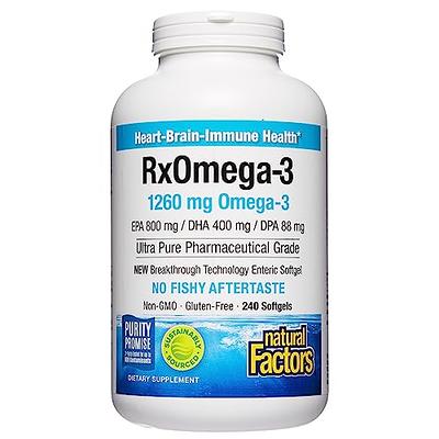 Ultimate Omega +CoQ10 – 1,280 MG Total Omega-3s + 100 MG CoQ10