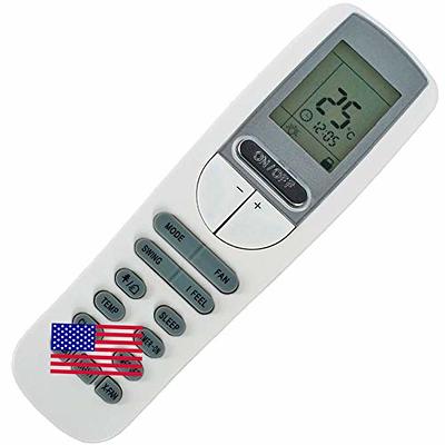 Replacement Remote Control for Black Decker BPT06WTB BPT10HWTB BPT05WTBA  BPT10WTB BPT07WTB Portable Air Conditioner