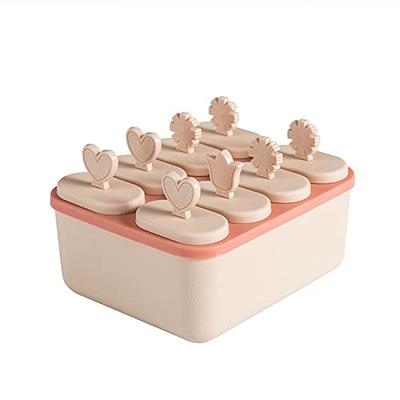 Cute Ice Cream Silicone Molds Handmade Popsicle Molds with Lid DIY Ice  Cream Mold Kids Favorite Kitchen Tool Summer Accessories