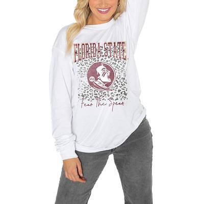 Women's Gameday Couture White Boise State Broncos Vintage Days