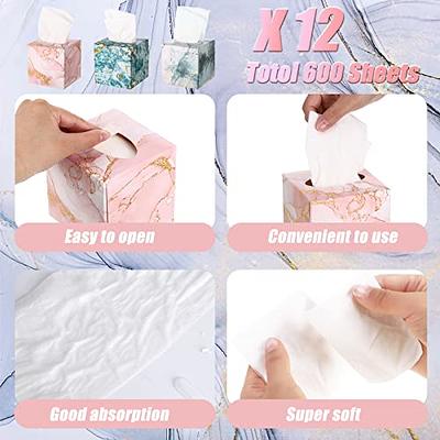 9 Pcs Square Tissues Cube Box Travel Tissue Box with 50 Counts Soft Facial  Tissues Pocket Tissues Car Tissue Holder for Car Toilet Household (Stylish  Style) - Yahoo Shopping