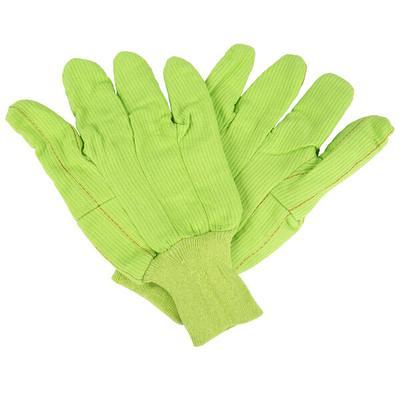 Cordova Red Nap-In Cotton Double Palm Work Gloves - Large - 12/Pack