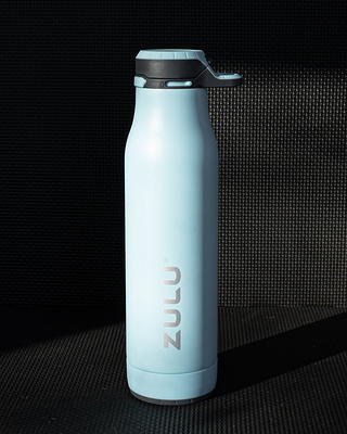 Zulu 24oz Ace Stainless Steel Water Bottle - Gray