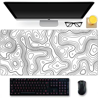 7 Colors 3 Sizes】【2 or 1 Pack】Topographic Contour Gaming Mouse Pad Large  Mouse Pad