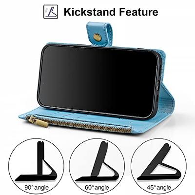 Samsung Galaxy S10 MagSafe Case with RFID Blocking Magnetic Wallet Card  Holder Blue