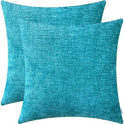 Pack of 2 Decorative Lumbar Throw Pillow Covers 18x18 - Top Notch