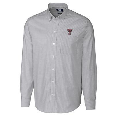 Men's Antigua White/Royal New York Giants Keen Long Sleeve Button