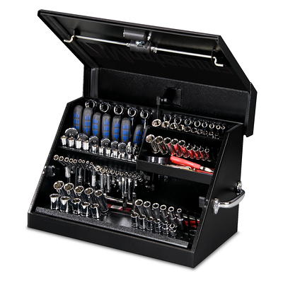 Kobalt 42-in W x 59-in H 13 Ball-bearing Steel Tool Chest Combo (Blue) in  the Tool Chest Combos department at