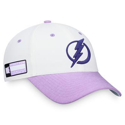 Men's Fanatics Branded White/Purple Tampa Bay Lightning Authentic