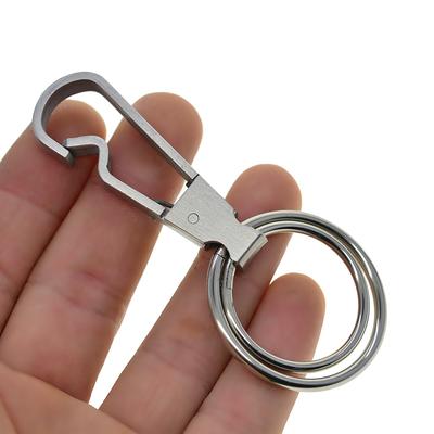 sterling Silver Purse Hook Key Finder Holder Ring Upcycle Pocket