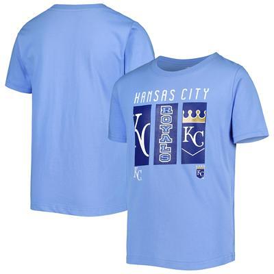 Youth Light Blue Kansas City Royals Logo T-Shirt - Yahoo Shopping