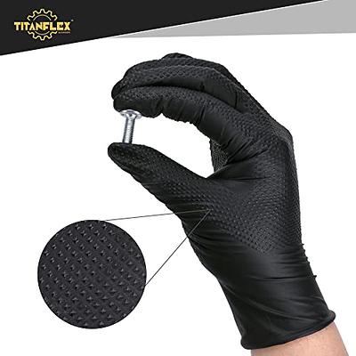 Olympia Tools Latex Dipped Good Grip Anti-slip Moving Gloves Black