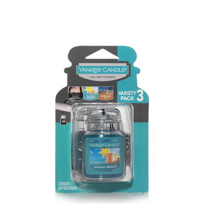 Yankee Candle Coconut Beach, Plastic, Car Jar Ultimate Air Freshener :  : Home & Kitchen