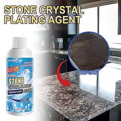 Stone Stain Remover Cleaner, Nano Stone Crystal Plating Agent, Quartz  countertop Stain Remover, Stone Crystal Plating Agent Polish for Patio  Kitchen, Backyard Marble Cleaner (3pc) - Yahoo Shopping