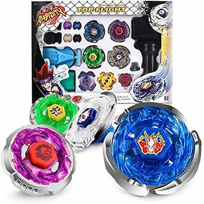 Gyros 6 Pack Bey Burst Battling Tops Metal Fusion Starter Set with