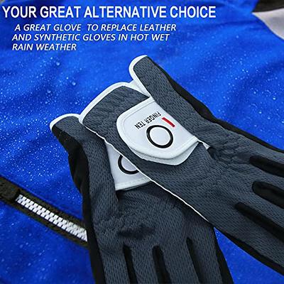 Golf Gloves Men Left Handed Golfer Single Synthetic PU Non-Slip