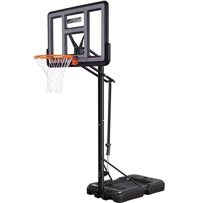 Portable Basketball Hoop Quickly Height Adjusted 6.6ft - 10ft Outdoor/Indoor  Basketball Goal System with 44 inch Shatterproof Backboard and Wheels for  Adults - Yahoo Shopping