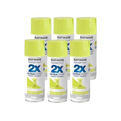 Rust-Oleum 334036-6PK Painter's Touch 2X Ultra Cover Spray Paint, 12 oz,  Gloss Key Lime, 6 Pack - Yahoo Shopping