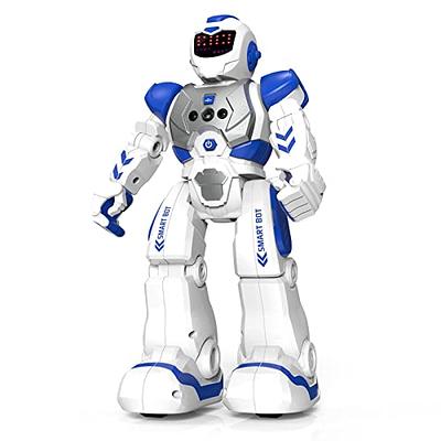 Robot Toys for Kids 6-8 Giant Robot Toys with 10 Sports Cones, Smart Remote  Control Robot can Auto-Demo Dance Music Story Poem, Kids Toys for Boys Age