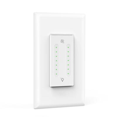 RunLessWire 3-Way Wireless and Battery-Free Switch Kit For Lights (Includes  2 Single Rocker Switches and 1 Receiver) RW9-S2KWH - The Home Depot