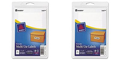 Avery Removable Labels 3/4 x 1-1/2, 504 Labels (5430)