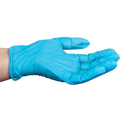 ForPro Disposable Nitrile Gloves, Chemical Resistant, Powder-Free,  Latex-Free, Non-Sterile, Food Safe, 4 Mil, Black, X-Large, 100-Count