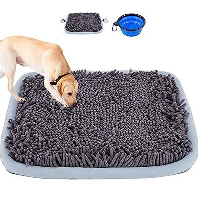 IBEEM Snuffle Mat for Dogs Dog Food mat Interactive Dog Toys Puzzle mat  Gift for Dog Birthday Puppy Dog Anxiety Relief Play mat Game Stress Relief  Dog Puzzle Toys Dog mat 